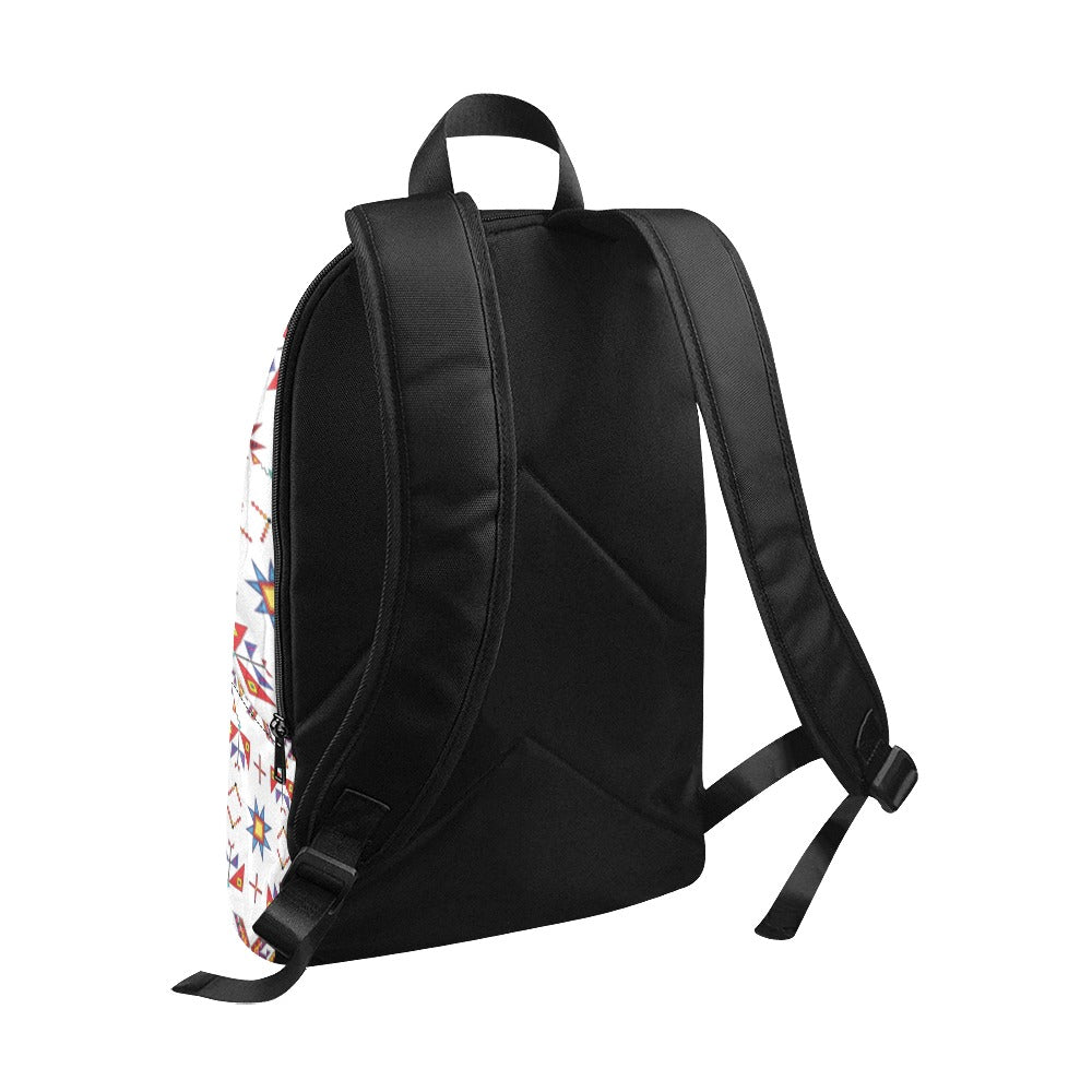 Scattered Generations White Backpack