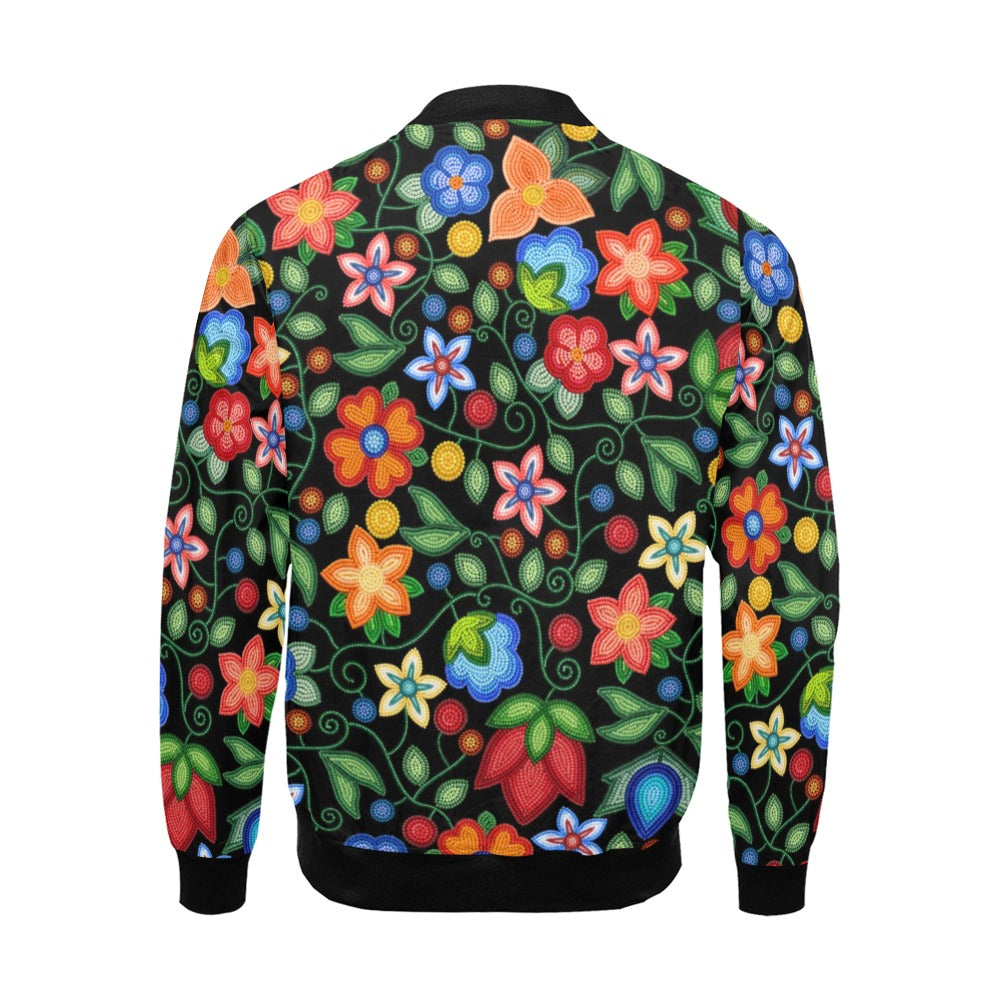 Morning Harmony Black Bomber Jacket