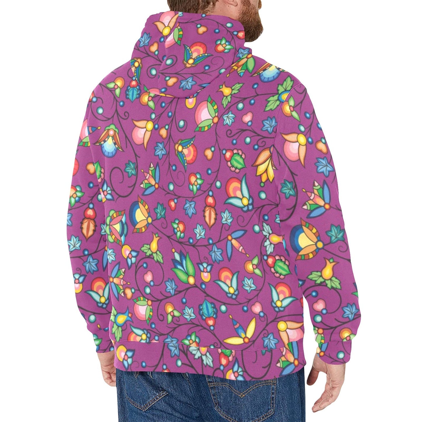 Prairie Plains Spirit Berry Soup Men's Long Sleeve Fleece Hoodie