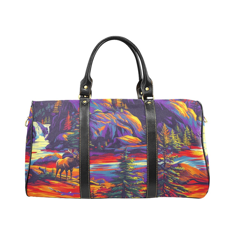 Roaming Elk Large Travel Bag