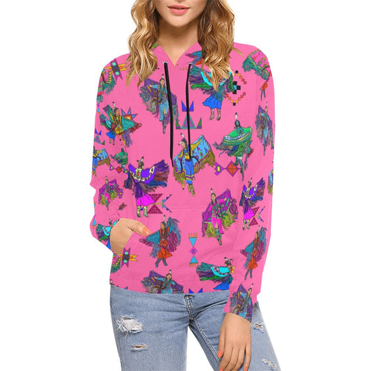 Women's Fancy Dancers Pink Hoodie for Women