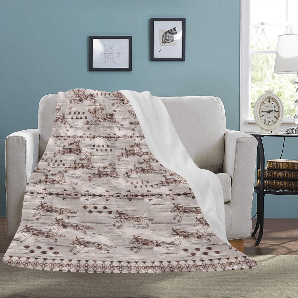 Wild Run X-Large Micro Fleece Blanket