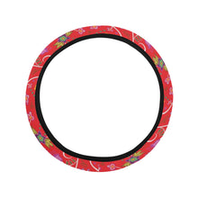 Load image into Gallery viewer, Fresh Fleur Fire Steering Wheel Cover with Elastic Edge
