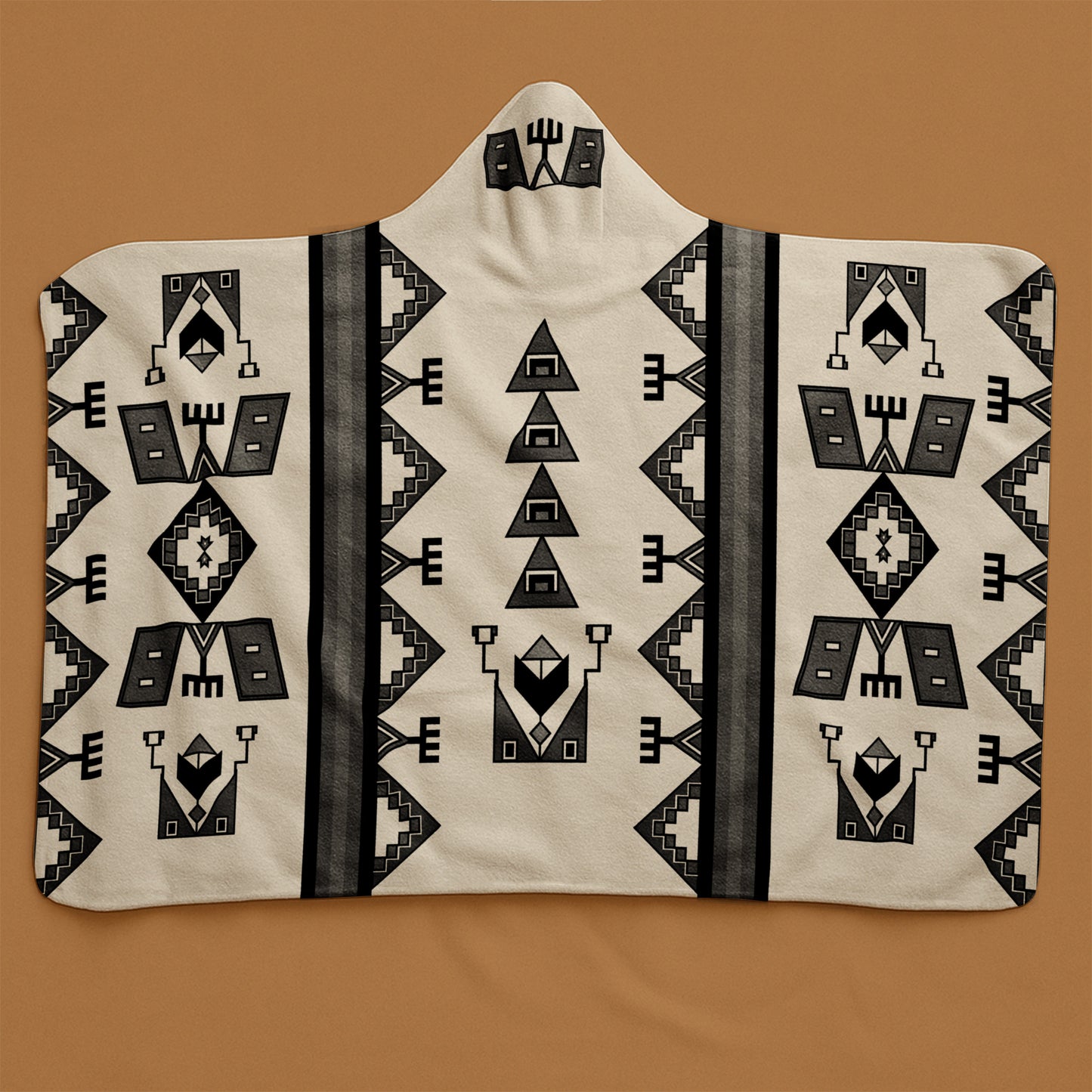 Thunder Drum Hooded Blanket
