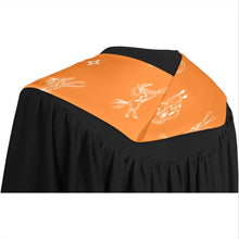 Load image into Gallery viewer, Ledger Dables Orange Graduation Stole
