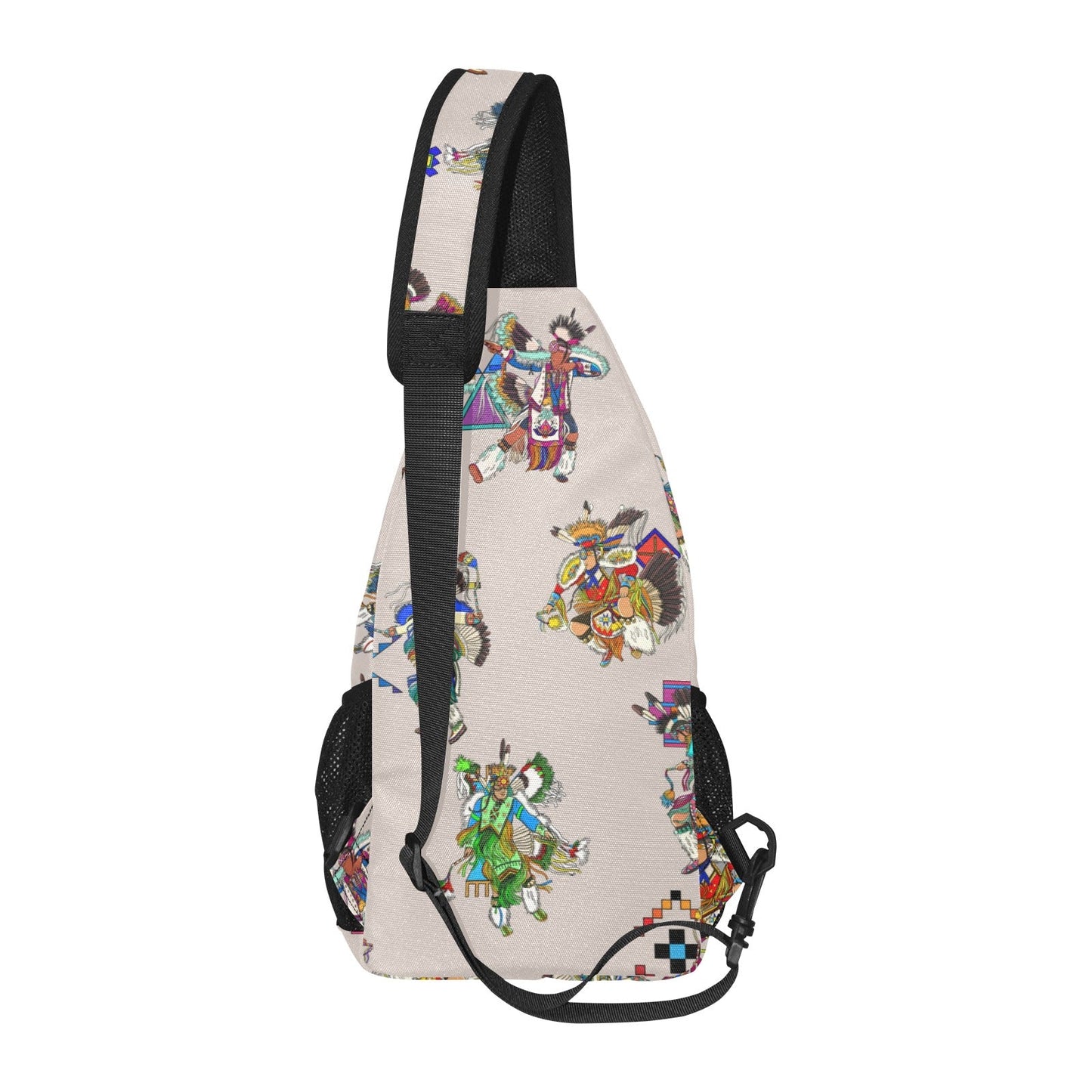 Men's Fancy Dancers Muslin Chest Bag