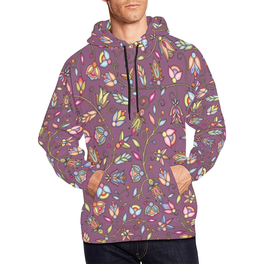 Buffalo Bloom Blush Hoodie for Men