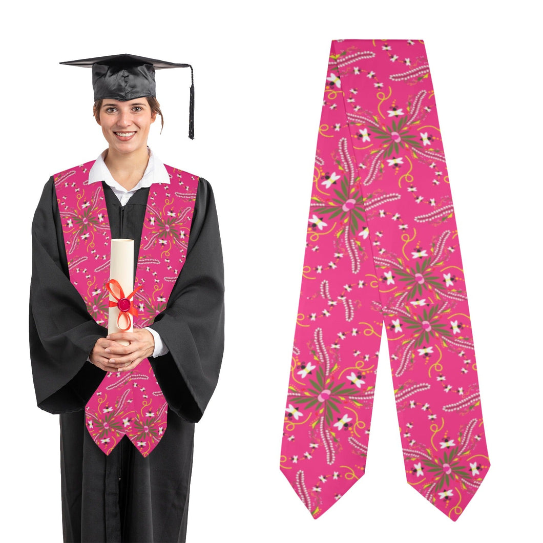 Willow Bee Bubblegum Graduation Stole