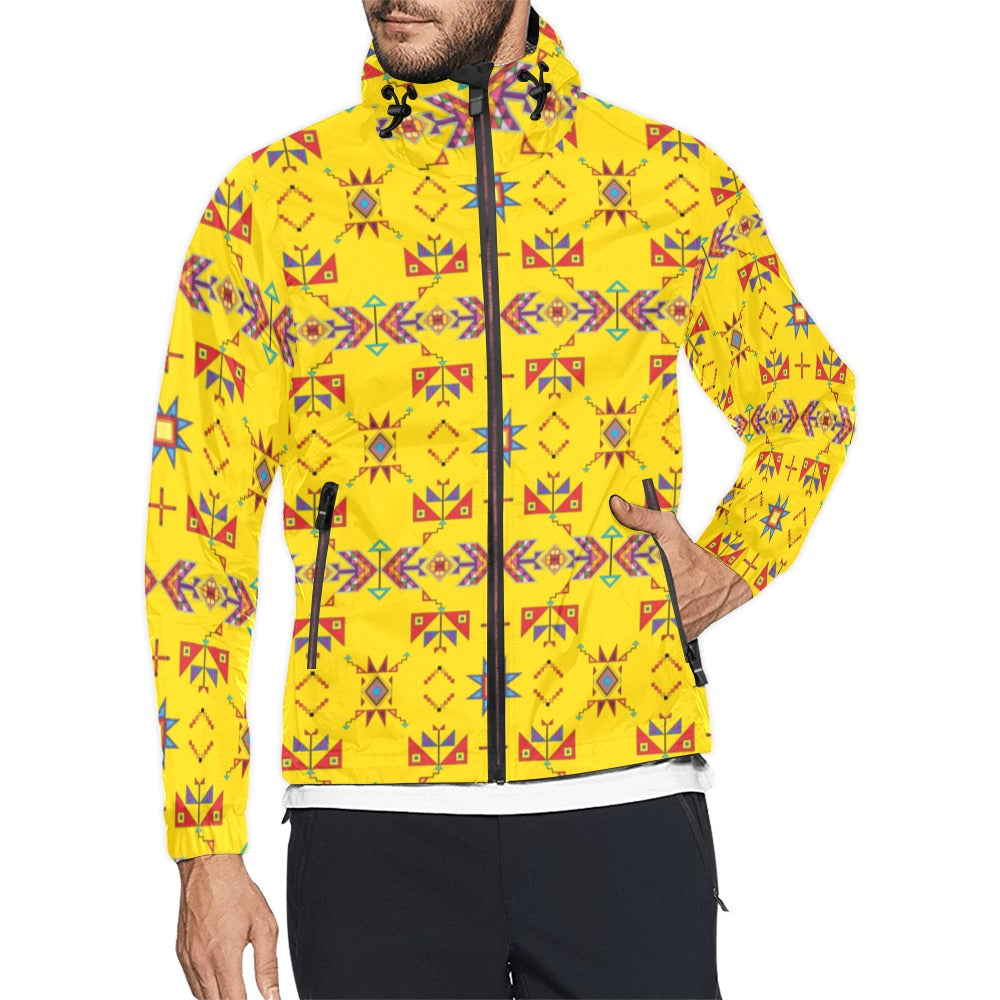 Scattered Generations Maize Men's Windbreaker