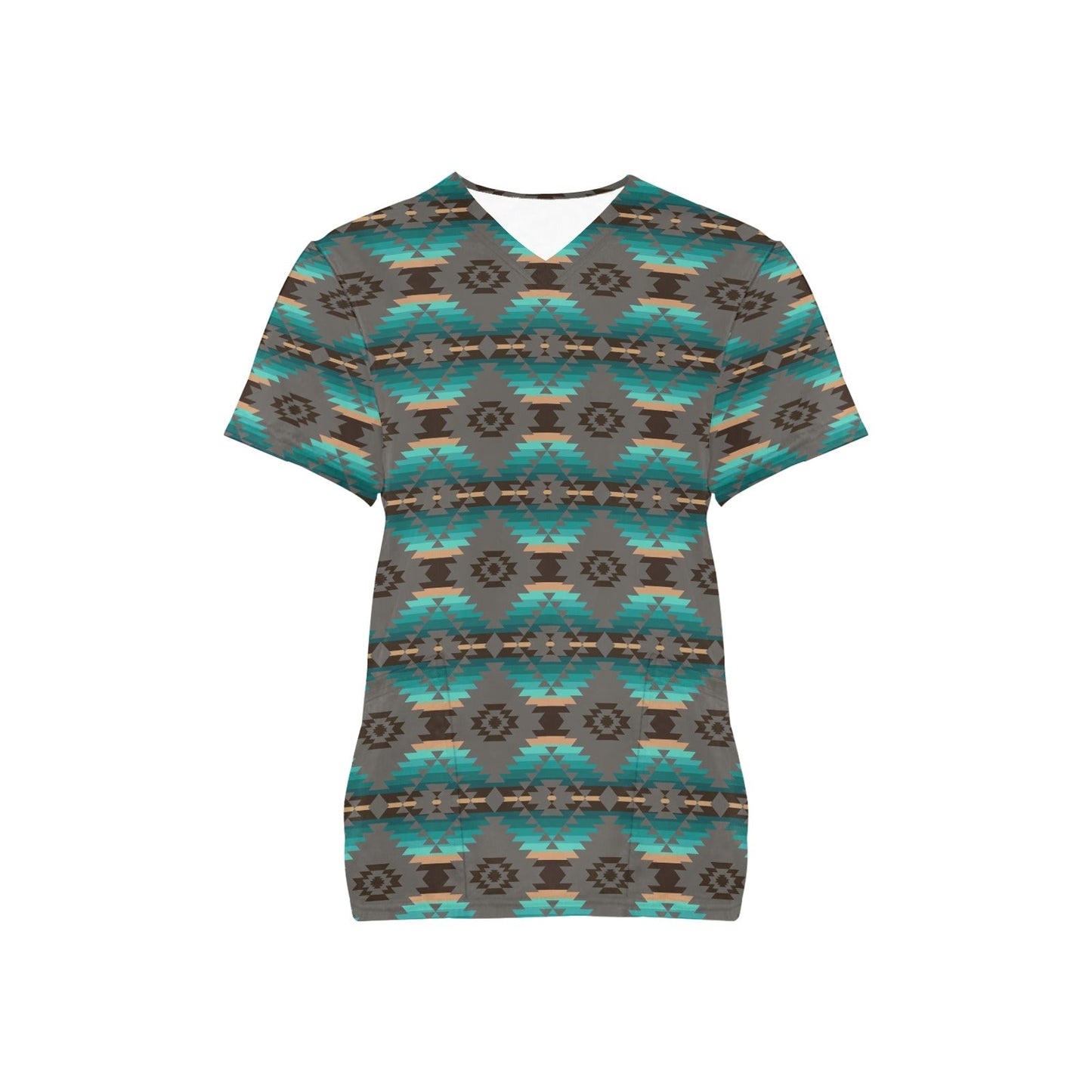 Cree Confederacy Scrub Top