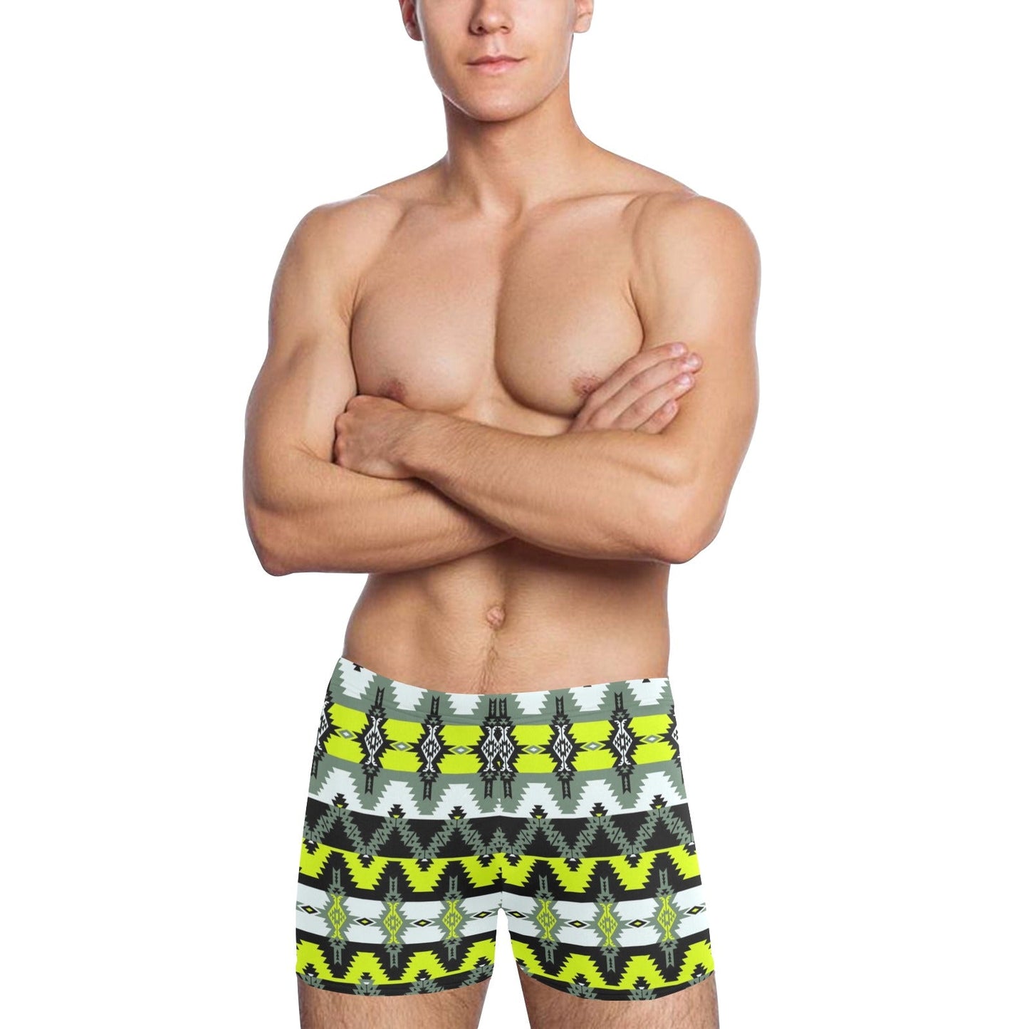 Two Spirit Medicine Men's Swimming Trunks