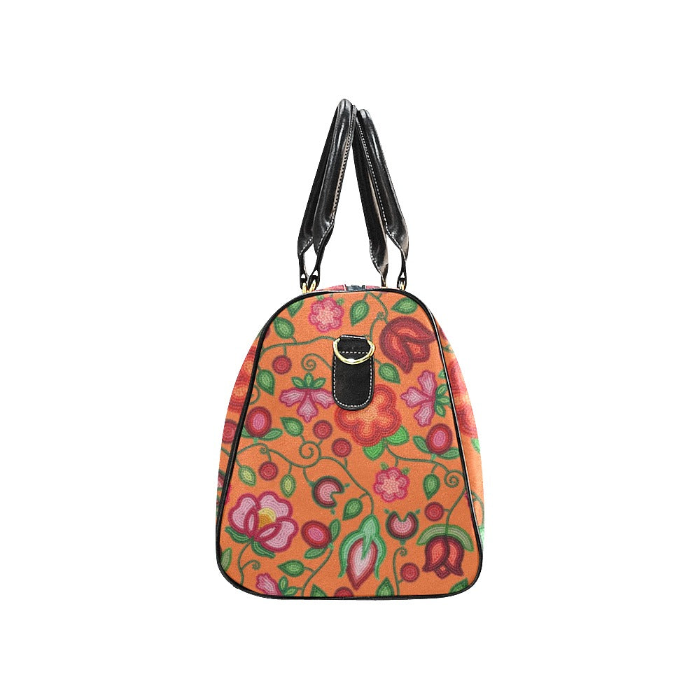 Rose Reverie Orange Small Travel Bag
