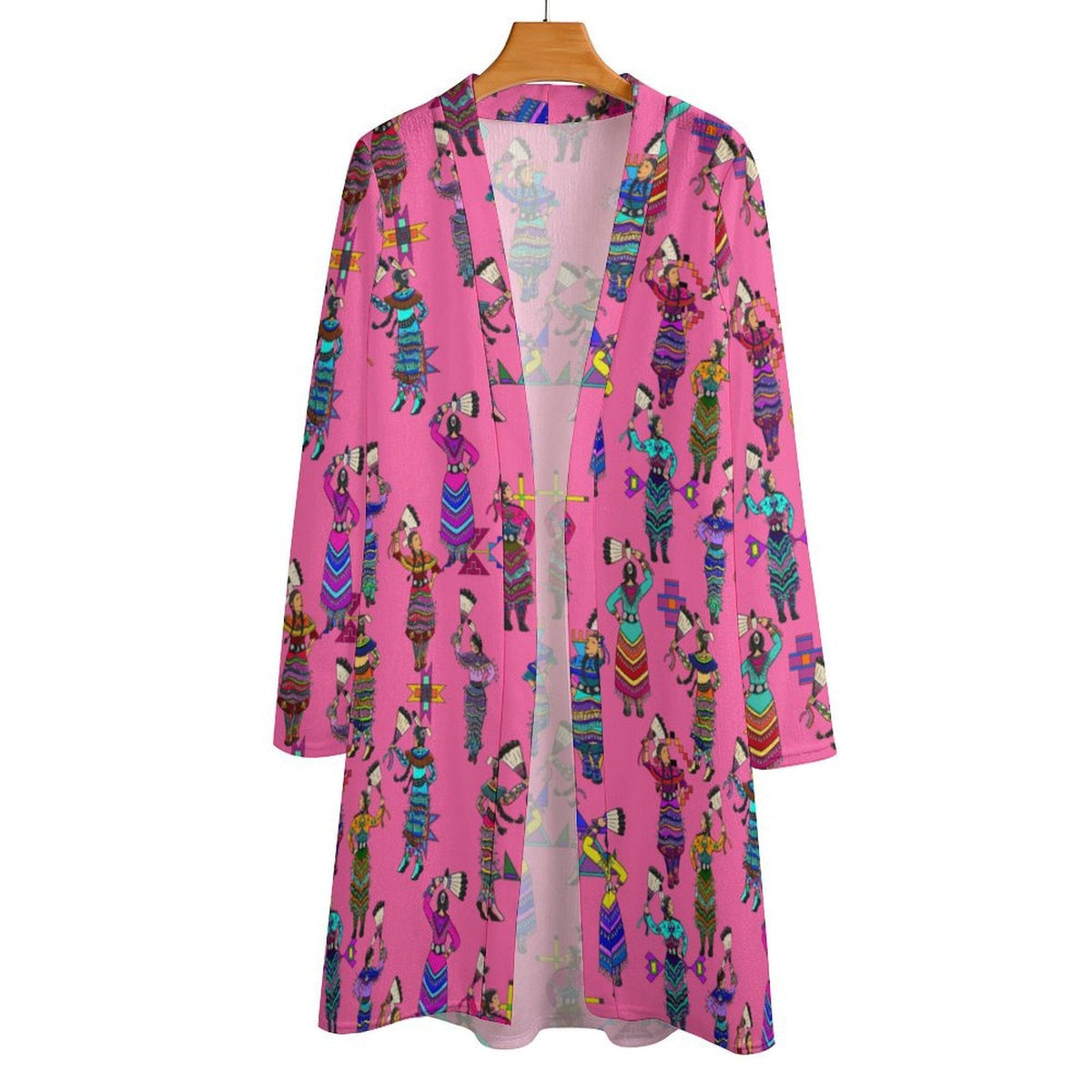 Women's Jingle Dancers Pink Cardigan