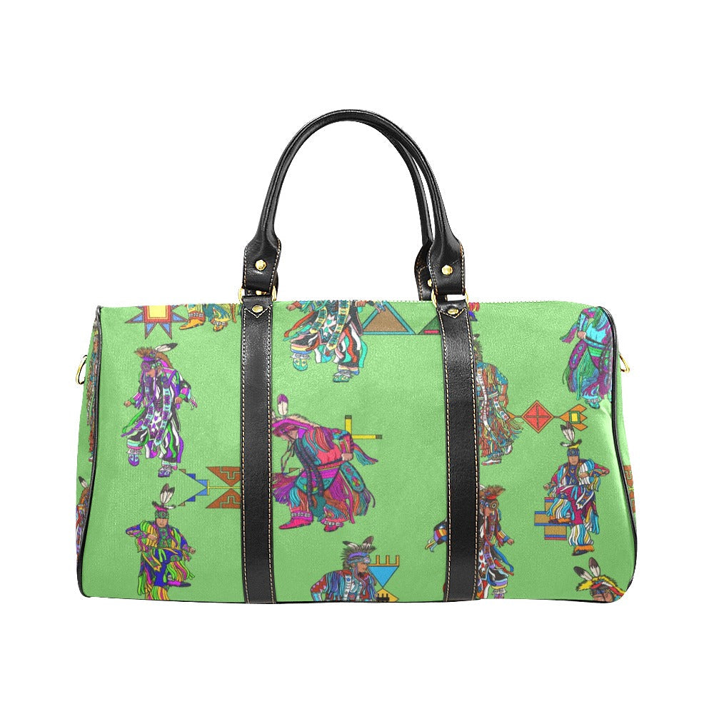 Men's Grass Dancers Grass Large Travel Bag