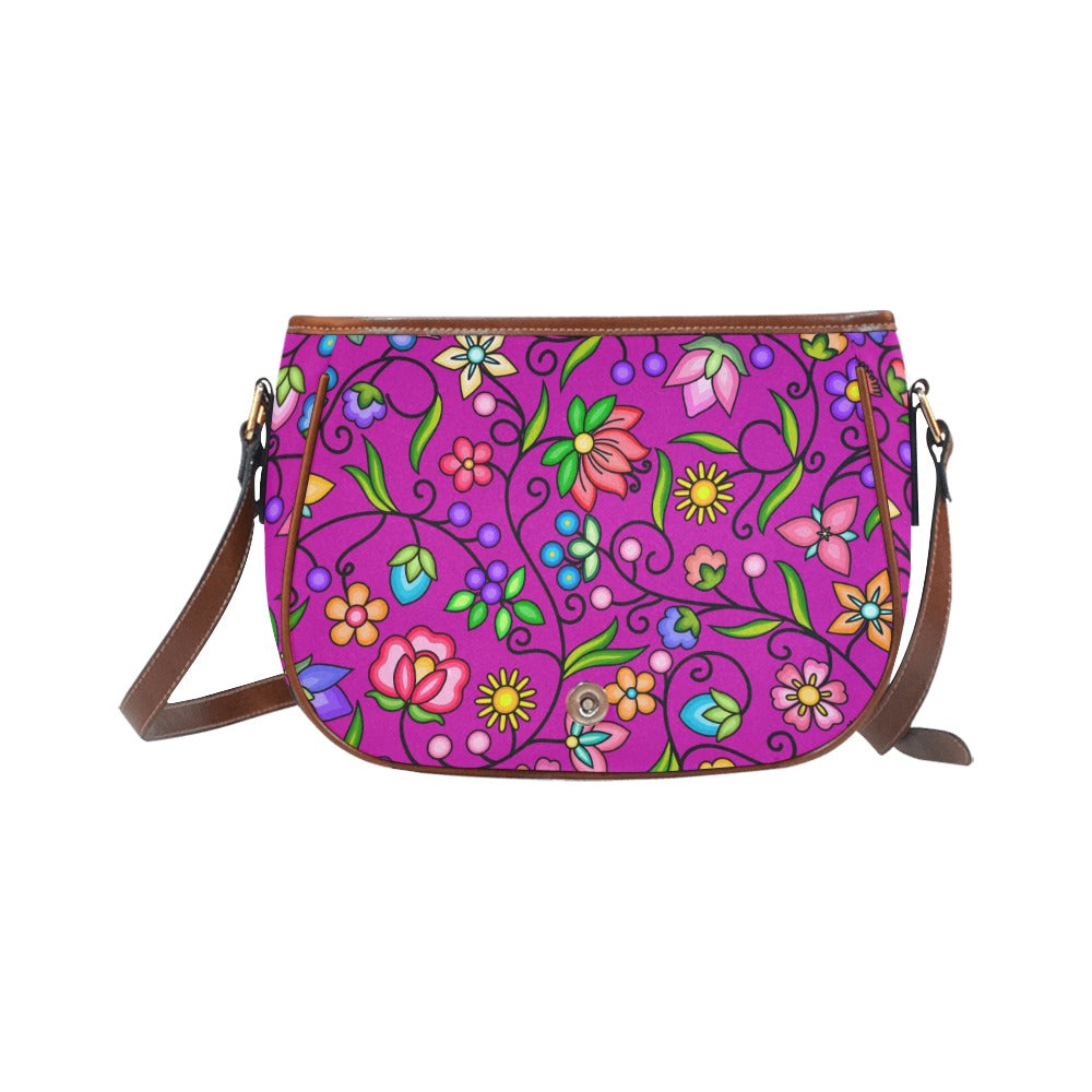 Grandmother Legacy Magenta Saddle Bag/Large