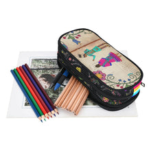 Load image into Gallery viewer, Floral Ledger Sweethearts Pencil Pouch
