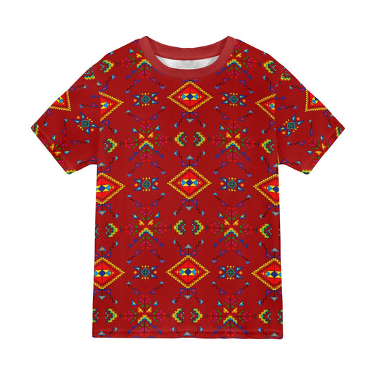 Buffalo Jump Red T-shirt for Men