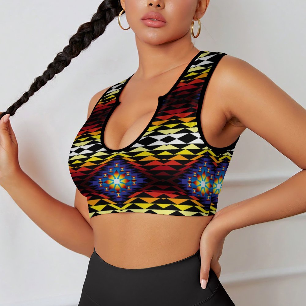 Sunset Blanket Yoga Top