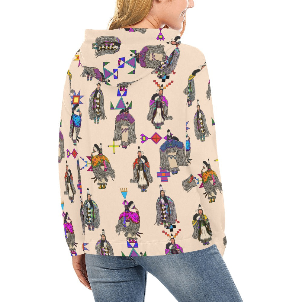 Women's Tradish Dancers  Muslin Hoodie for Women