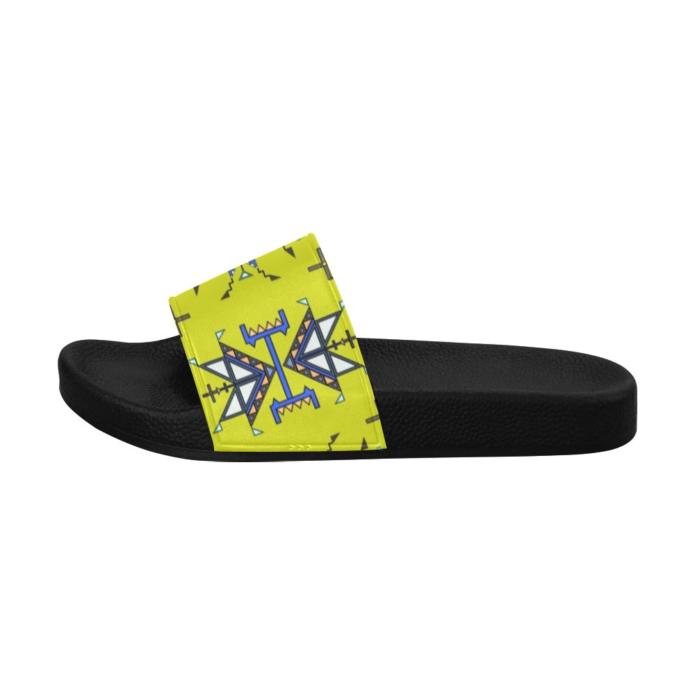 Eagle Strike Lime Men's Slide Sandals