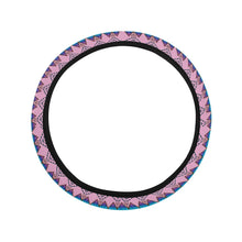 Load image into Gallery viewer, Sacred Trust Carnation Steering Wheel Cover with Elastic Edge
