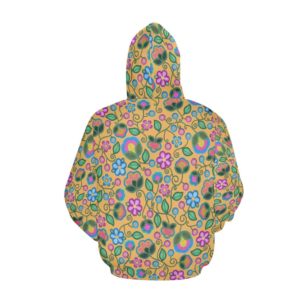 Turquoise Sunbeam Yellow Hoodie for Men