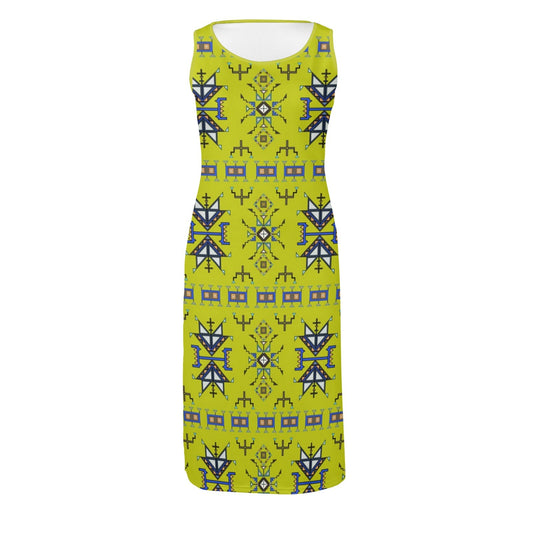 Eagle Strike Lime Phaedra Dress