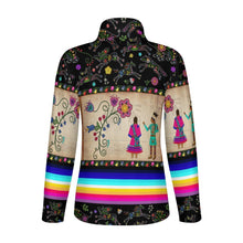 Load image into Gallery viewer, Floral Ledger Sweethearts Long Sleeve Yoga Shirt
