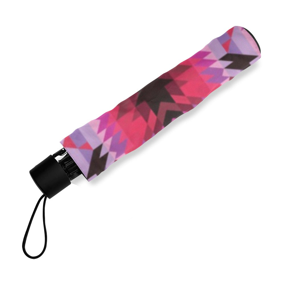 Red Star Foldable Umbrella