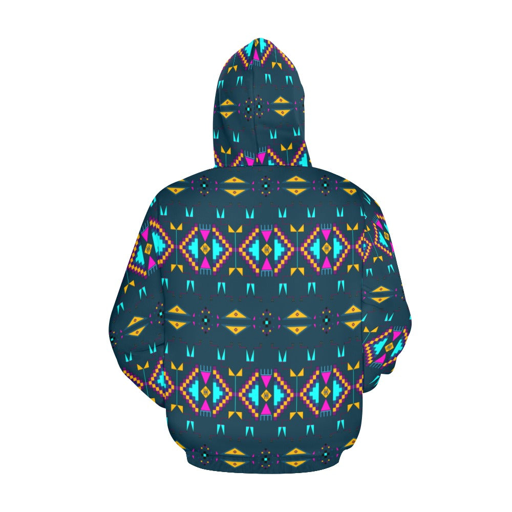 Rite of Passage Dark Teal Hoodie for Men