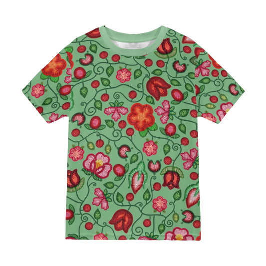 Rose Reverie Green T-shirt for Men