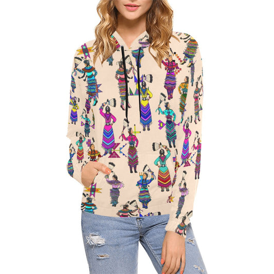 Women's Jingle Dancers Muslin Hoodie for Women