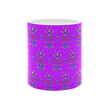 Load image into Gallery viewer, Dakota Damask Purple Mug
