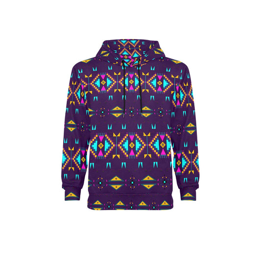 Rite of Passage Dark Purple Fleece Hoodie