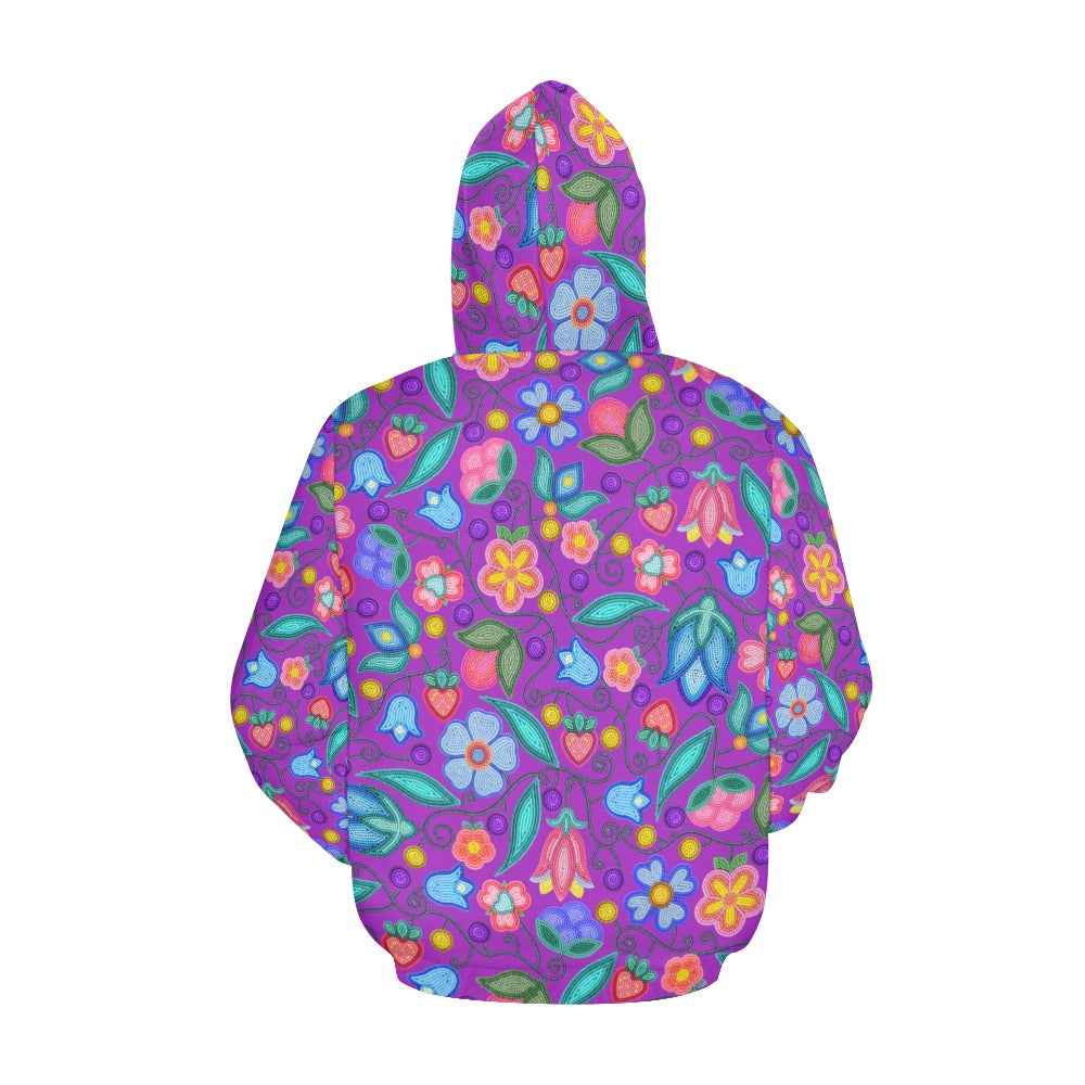 Sweet Offering Purple Hoodie for Women