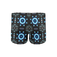 Load image into Gallery viewer, Rising Star Wolf Moon Men&#39;s Swimming Trunks
