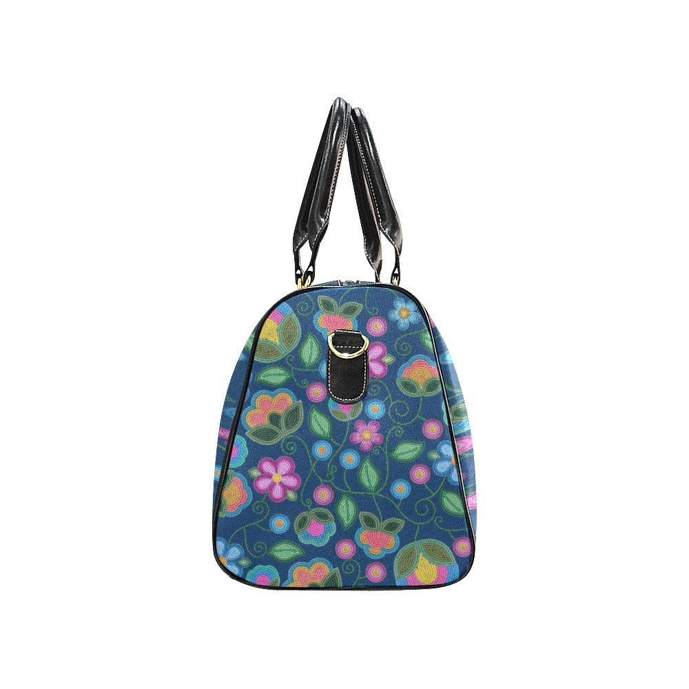 Turquoise Sunbeam Blue Small Travel Bag