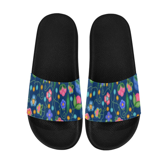 Skyberry Serenade Navy Slide Sandals