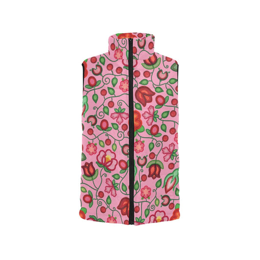 Rose Reverie Pink Padded Vest