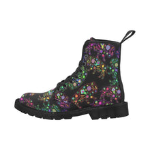 Load image into Gallery viewer, Neon Floral Buffalos Boots
