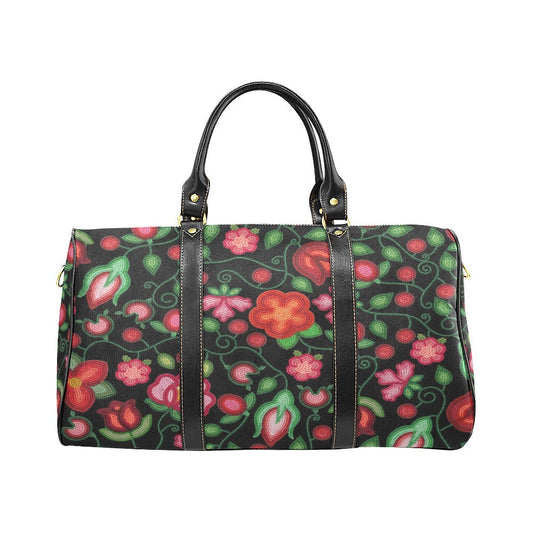 Rose Reverie Black Small Travel Bag
