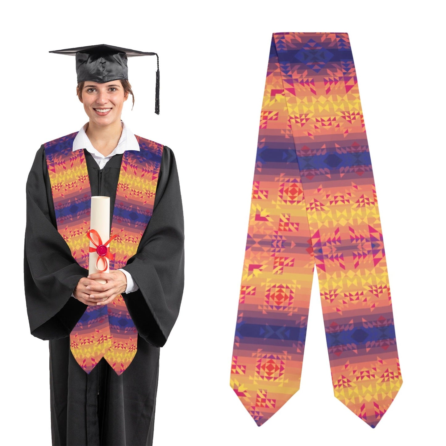 Soleil Indigo Graduation Stole