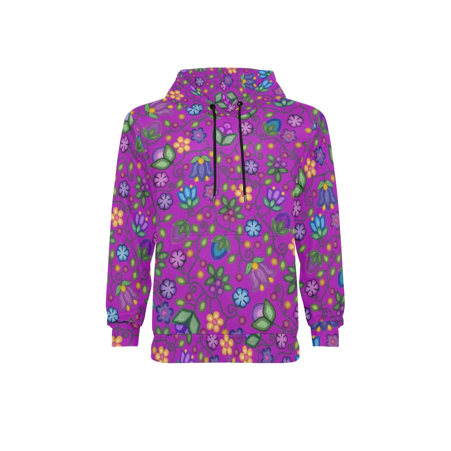Bloom Uplift Purple Fleece Hoodie