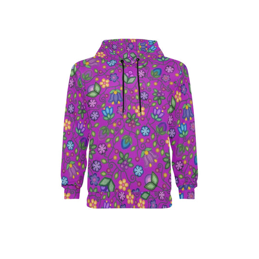 Bloom Uplift Purple Fleece Hoodie