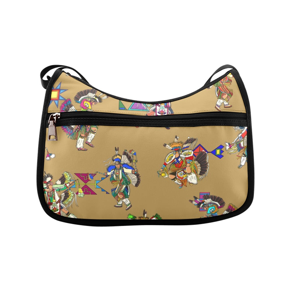 Men's Fancy Dancers Earth Crossbody Bag