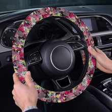 Load image into Gallery viewer, Culture in Nature Maroon Steering Wheel Cover with Elastic Edge
