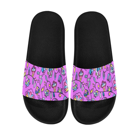 Autumn Bundle Blessing Purple Slide Sandals
