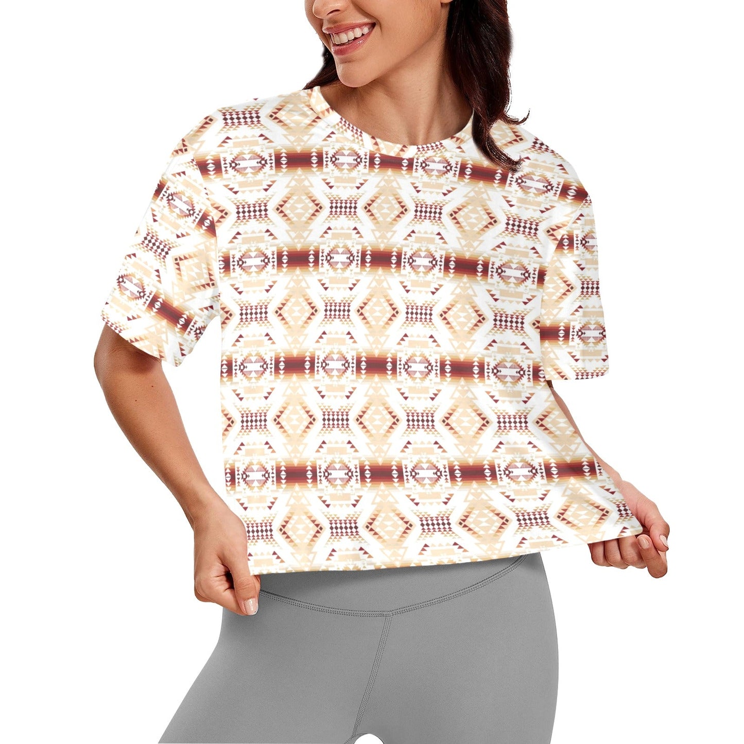 Gathering Earth Crop Top
