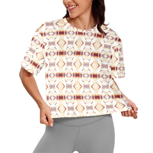 Gathering Earth Crop Top