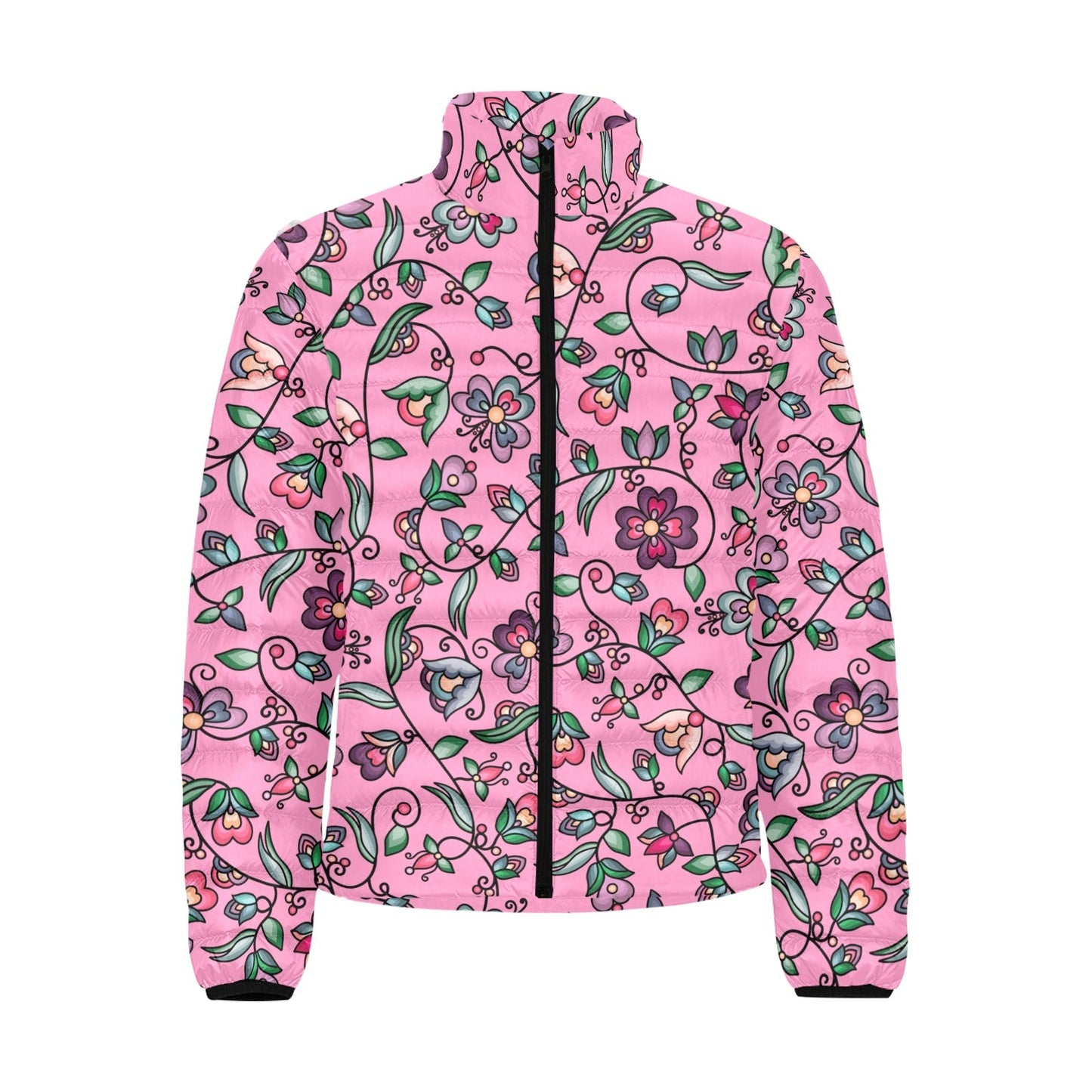 Amber Evening Garland Pink Padded Jacket